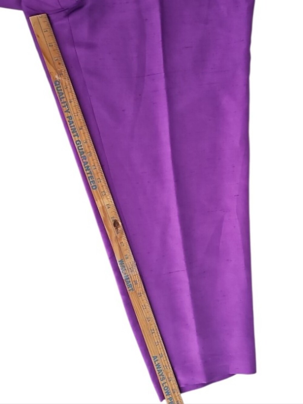 NWT Worthington 100% Washable Silk Pants Lined Women’s 22W Purple Career Luxury - Picture 12 of 16